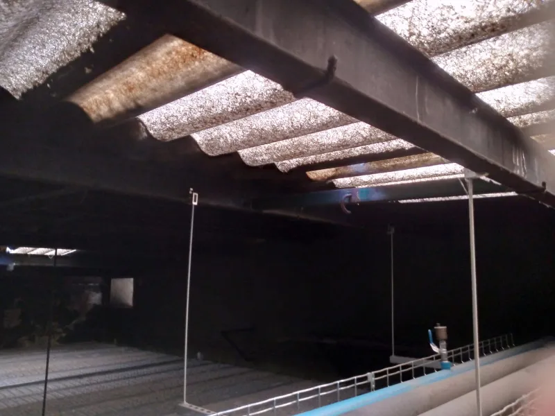 Foto del proyecto DESAMIANTADO SALA DE CALDERA DEL HOSPITAL CLÍNICO UNIVERSITARIO DE LA RONDILLA